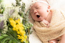 桐生市ニューボーンフォト